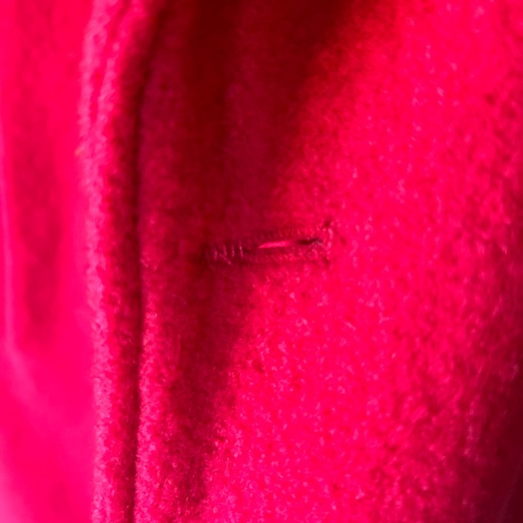 Bright Pink J. Crew Daphne Top Coat Size 8 - Picture 4 of 6